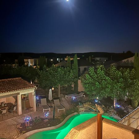 Au Ciel Etoile Bed and Breakfast Castillon-du-Gard Exteriör bild