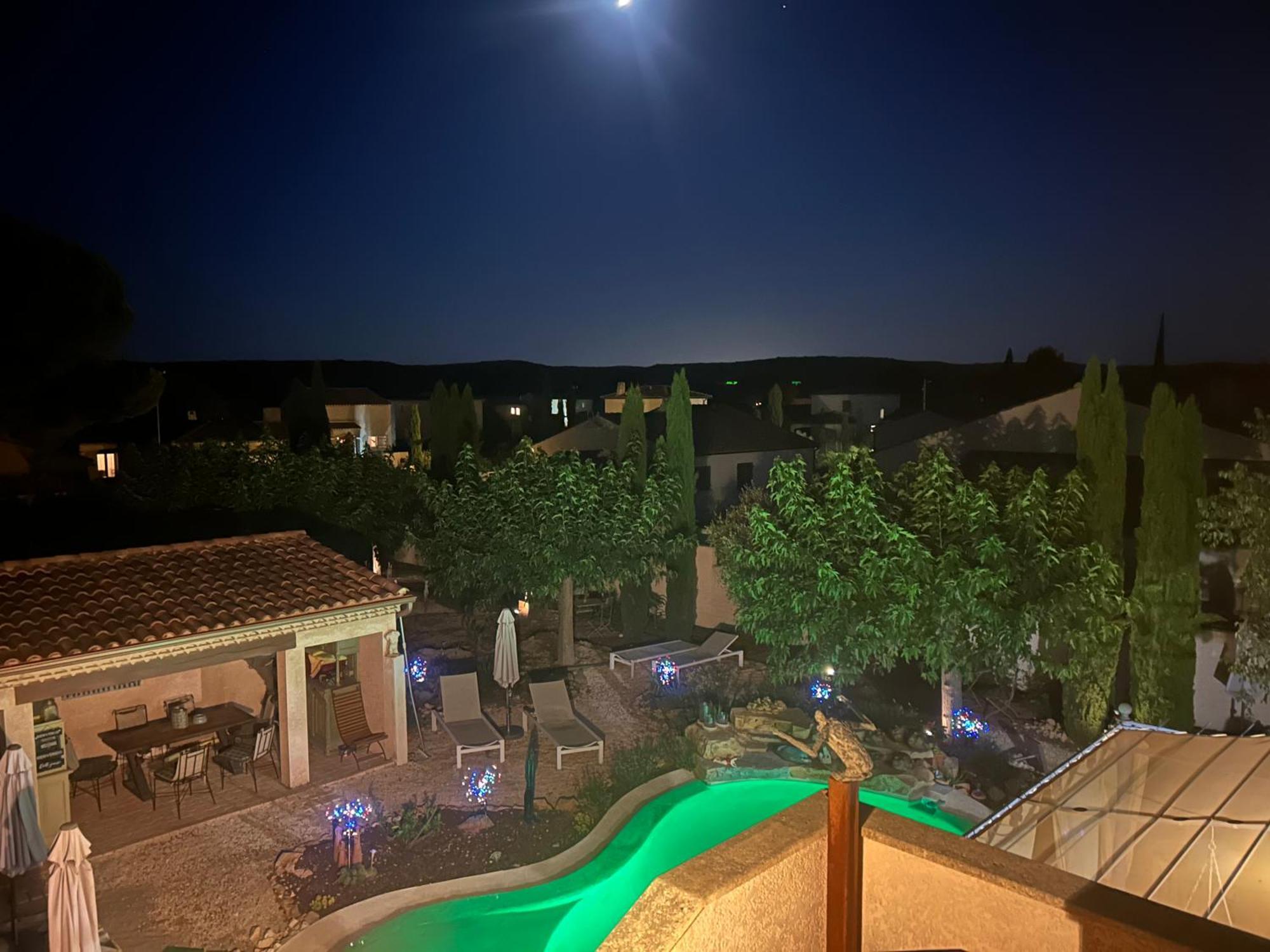 Au Ciel Etoile Bed and Breakfast Castillon-du-Gard Exteriör bild